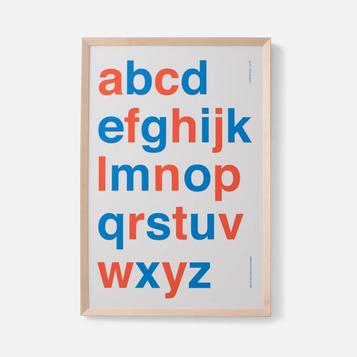 Schoolhouse Alphabet Print Discount