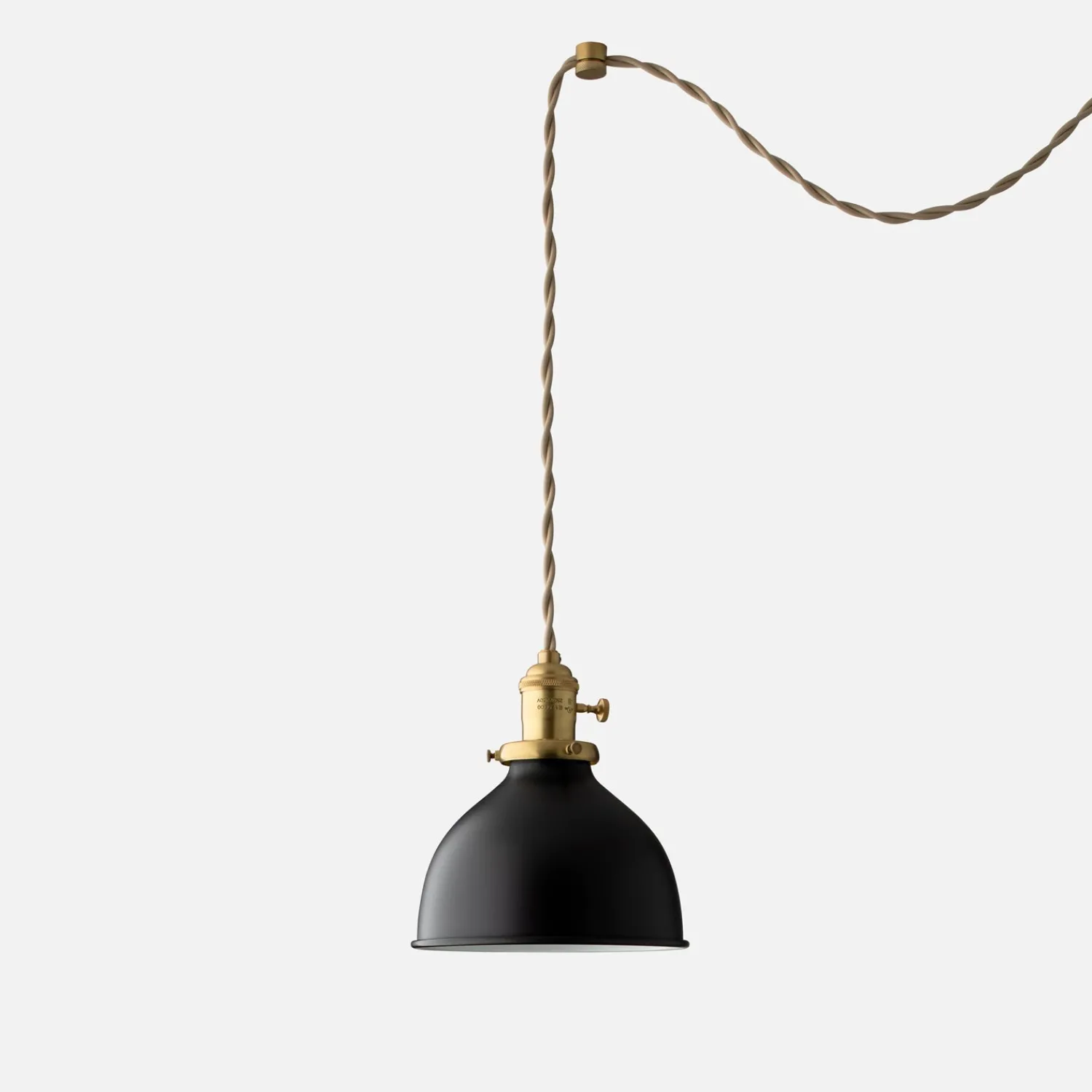 Schoolhouse Apartment Plug-In Pendant 2.25" Hot