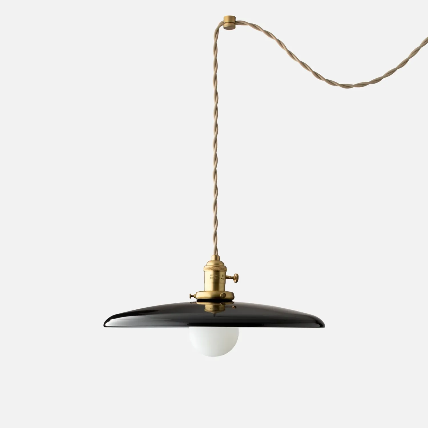 Schoolhouse Apartment Plug-In Pendant 2.25" Hot