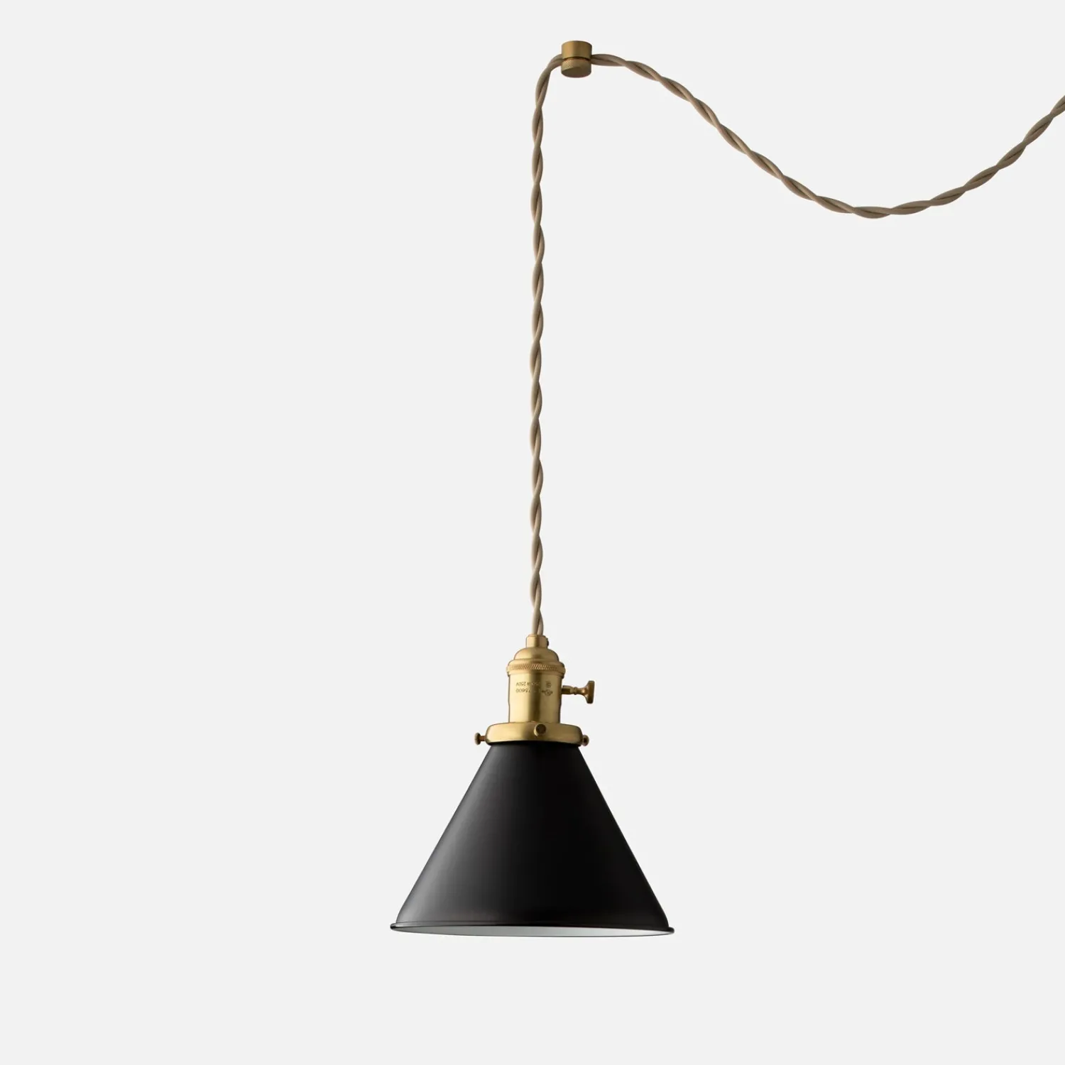 Schoolhouse Apartment Plug-In Pendant 2.25" Hot