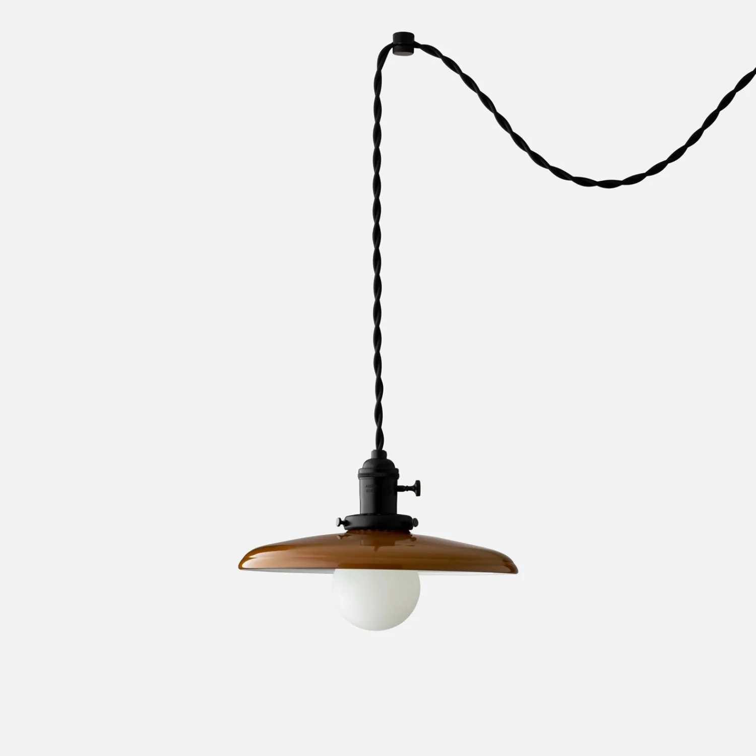 Schoolhouse Apartment Plug-In Pendant 2.25" Hot
