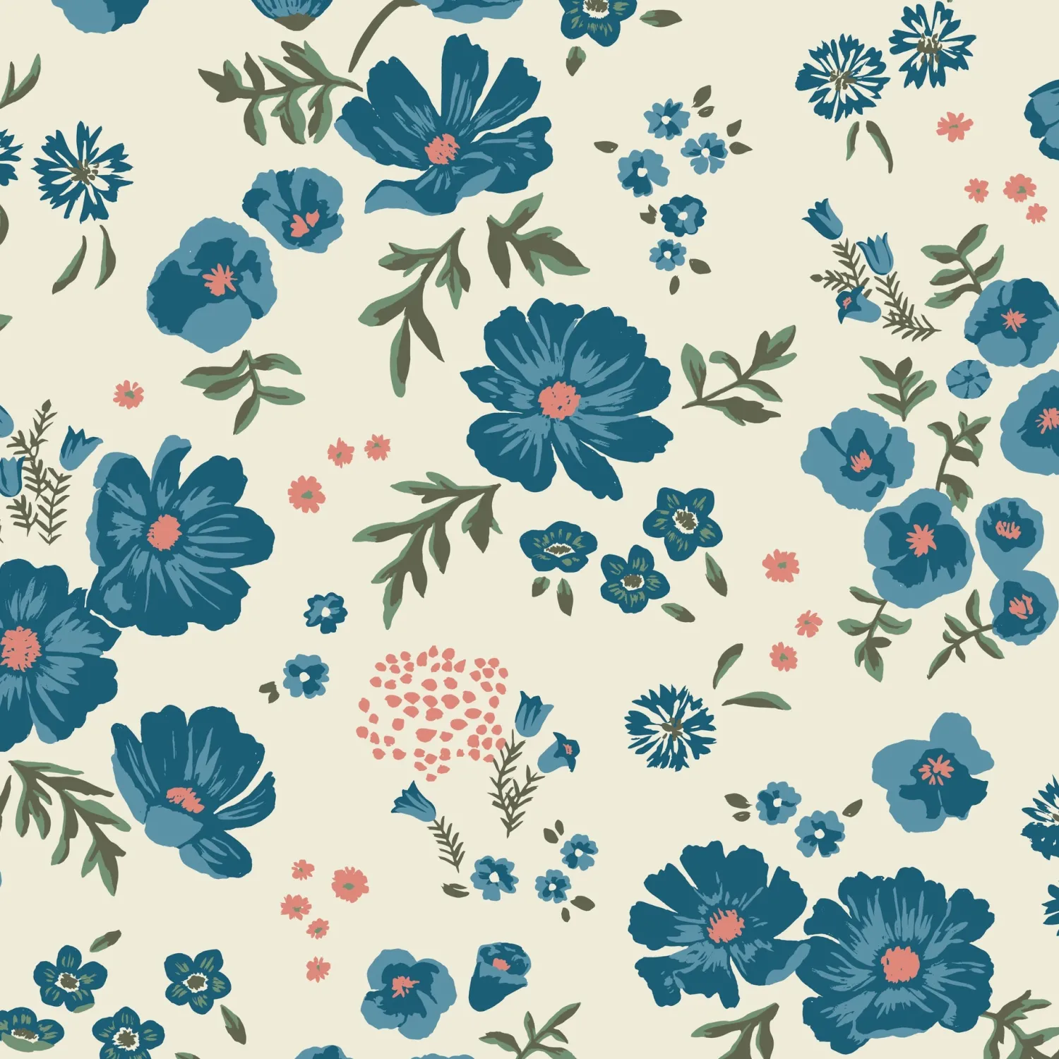 Schoolhouse Cascade Meadow Wallpaper Clearance