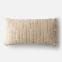 Schoolhouse Channeled Cotton Sham Outlet