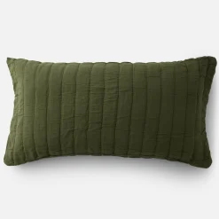 Schoolhouse Channeled Cotton Sham Outlet