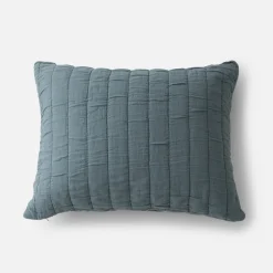 Schoolhouse Channeled Cotton Sham Outlet