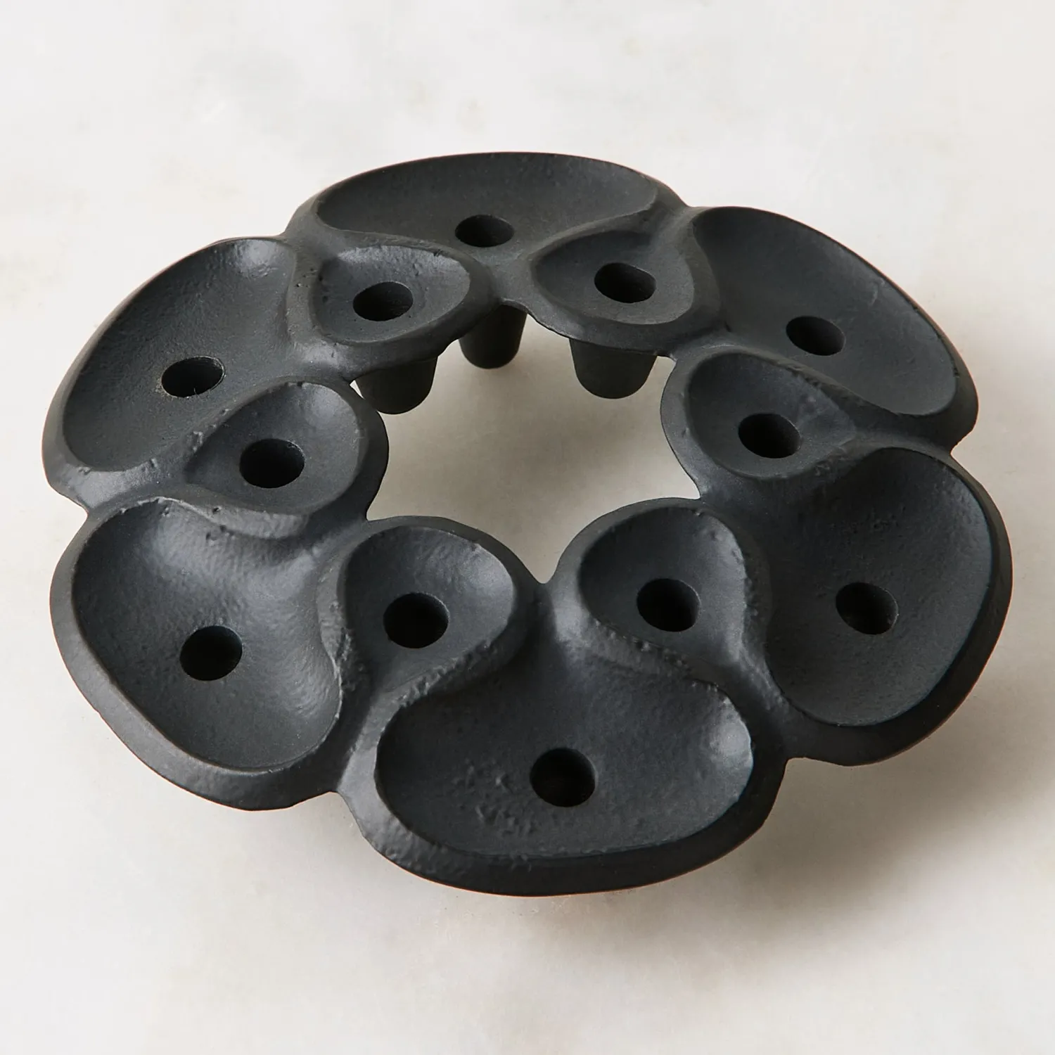 Schoolhouse Dansk Lotus Candle Holder New