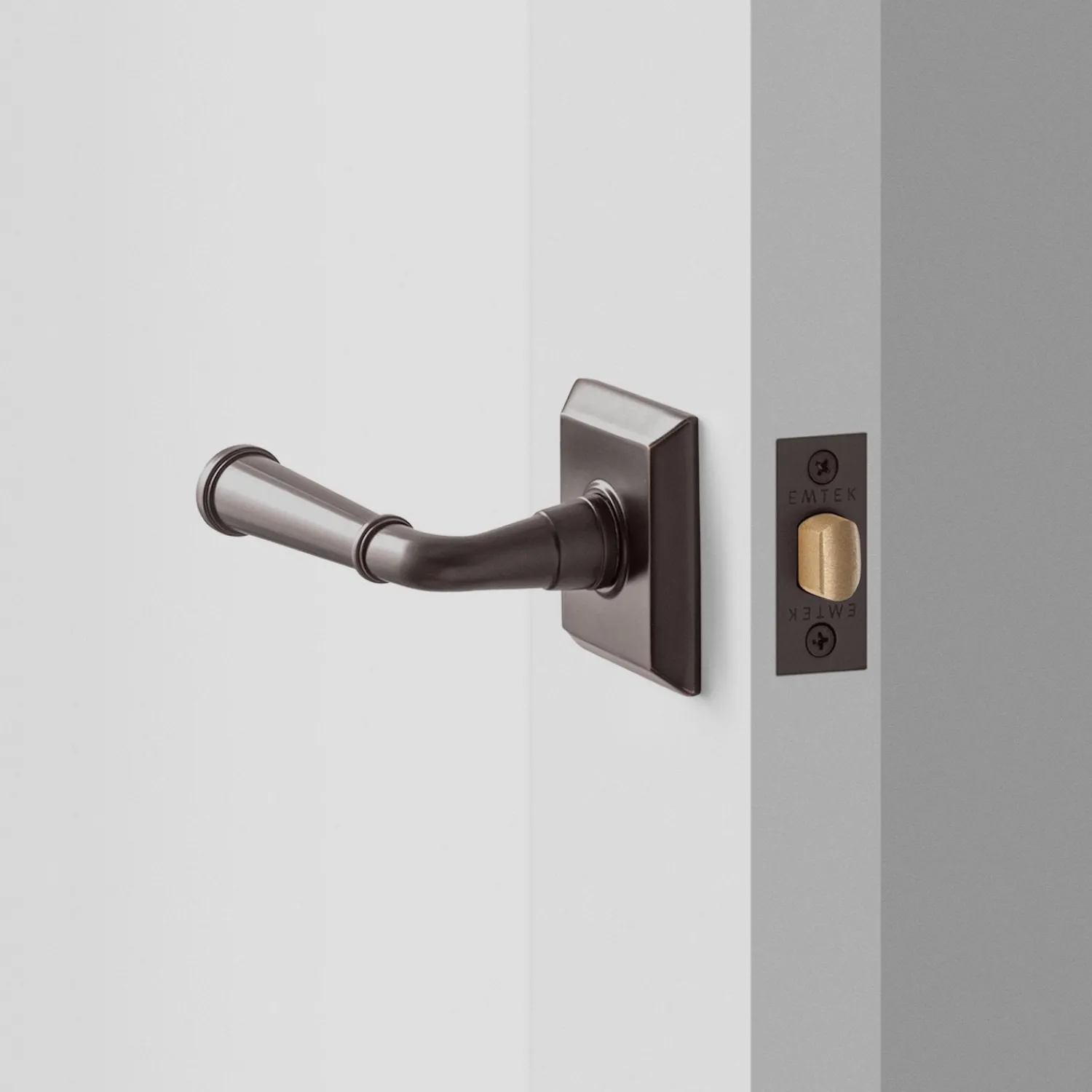 Schoolhouse Freeport Small Door Set with Abbott Lever - Oil Rubbed Bronze Online