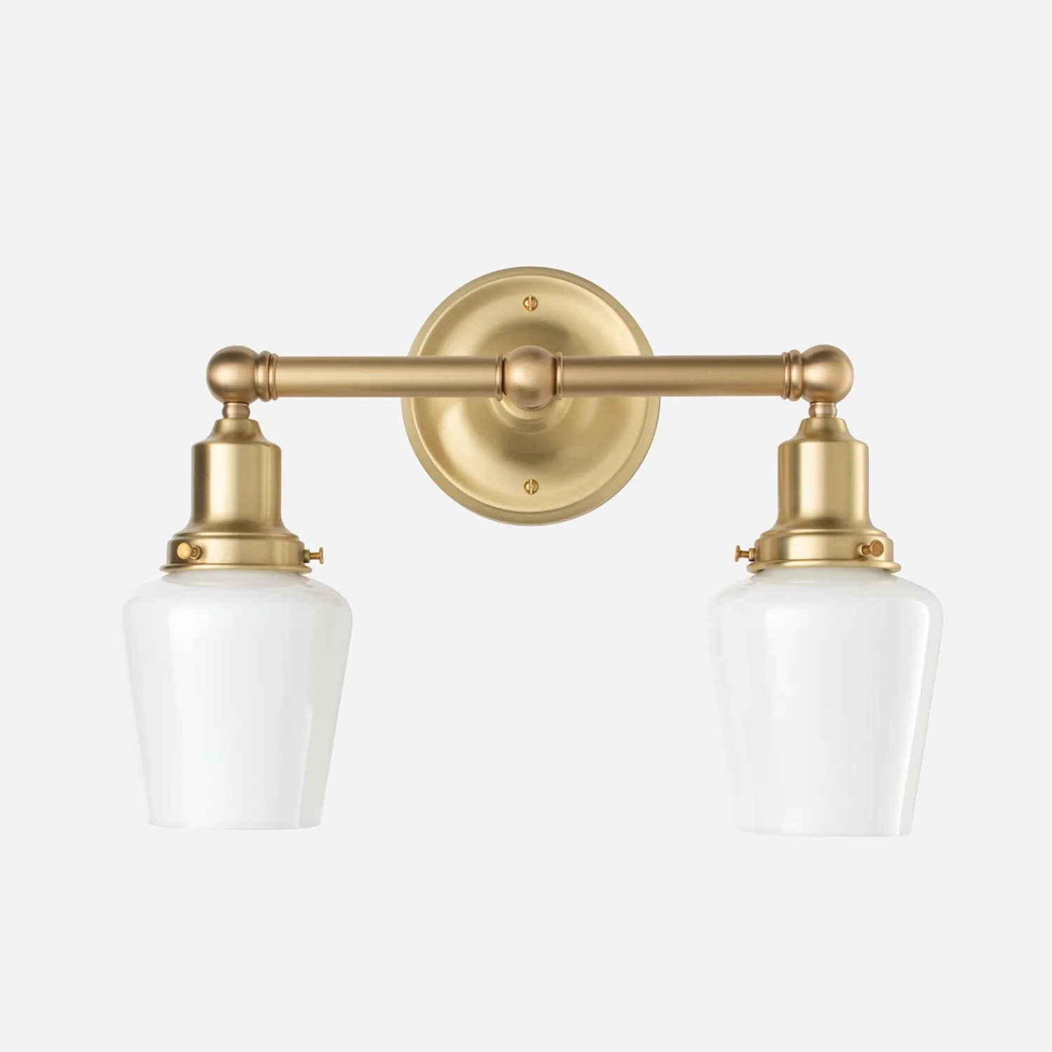 Schoolhouse Irvine Double Sconce 2.25" Hot