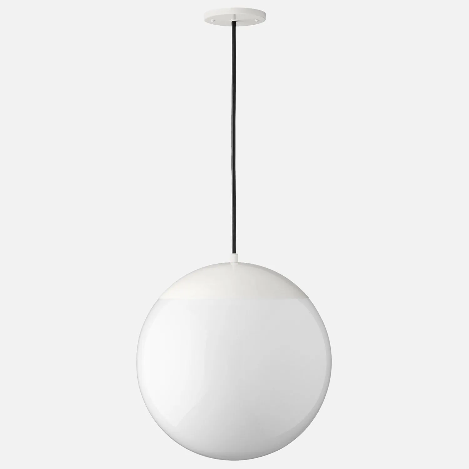 Schoolhouse Luna Cord Pendant with 16" Shade New