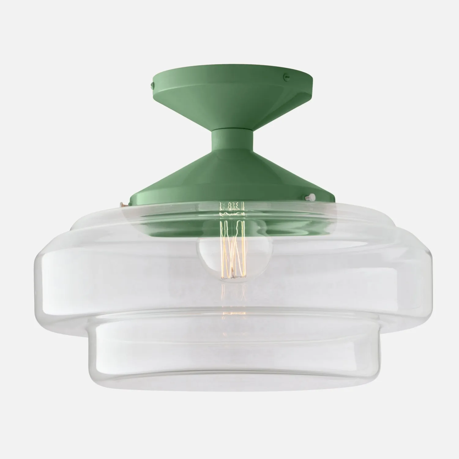 Schoolhouse Otto 8" Flush Mount Outlet