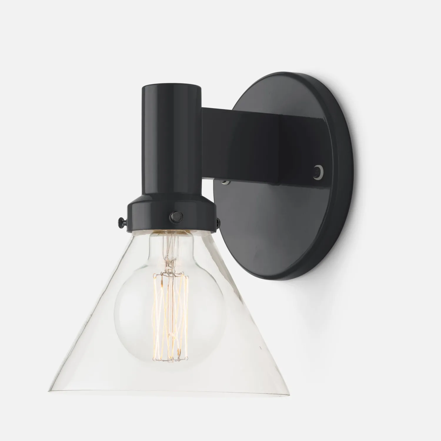 Schoolhouse Otto Sconce 2.25" Hot