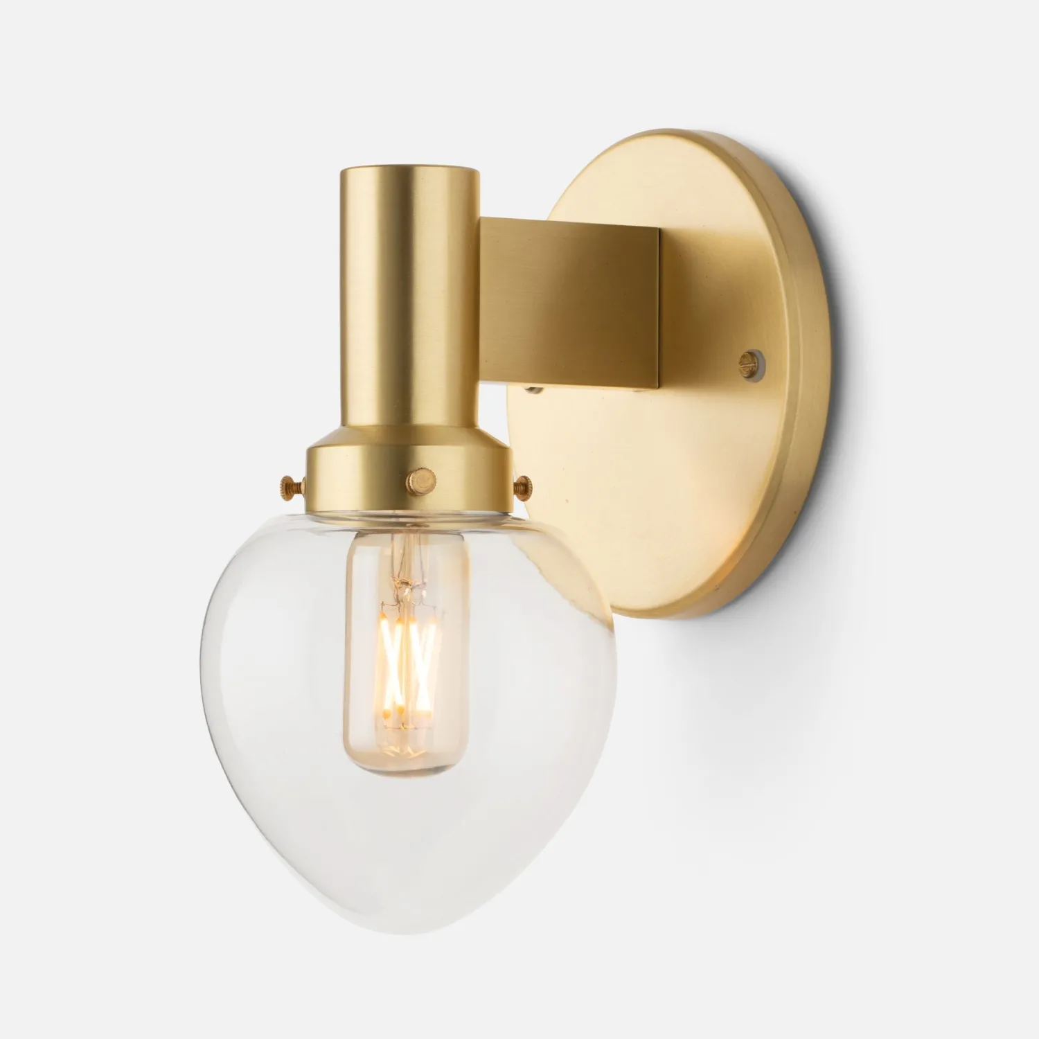 Schoolhouse Otto Sconce 2.25" Hot