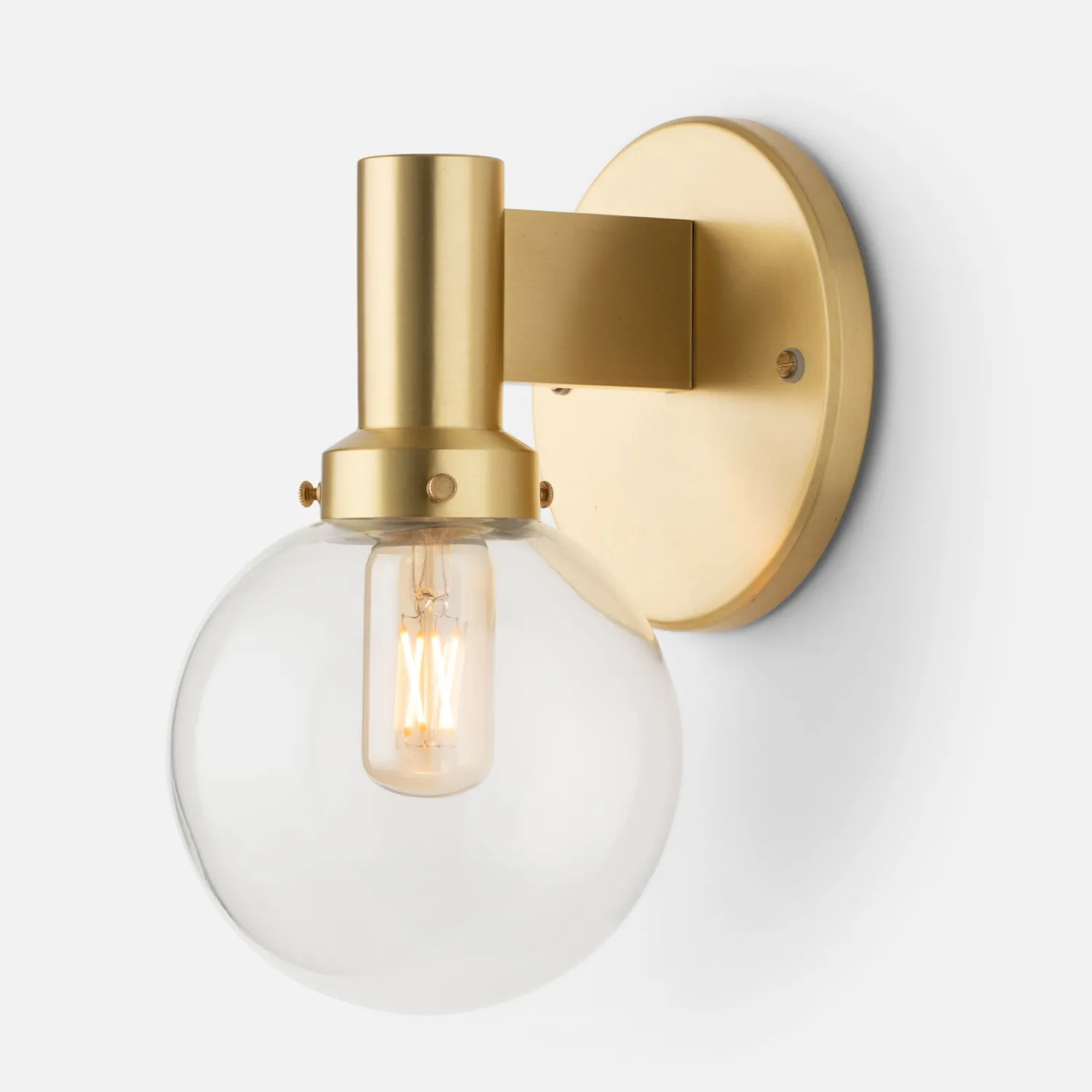 Schoolhouse Otto Sconce 2.25" Hot