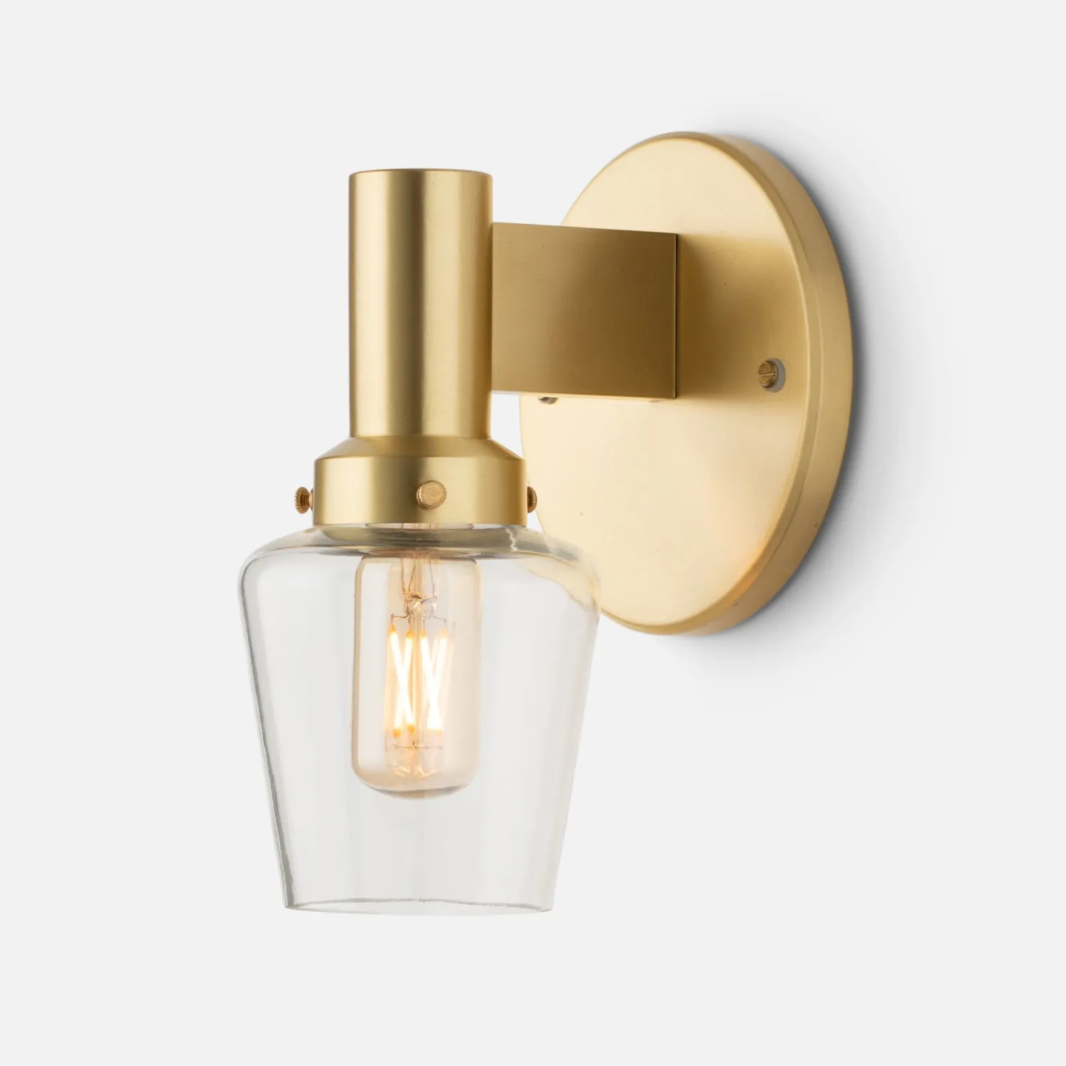 Schoolhouse Otto Sconce 2.25" Hot