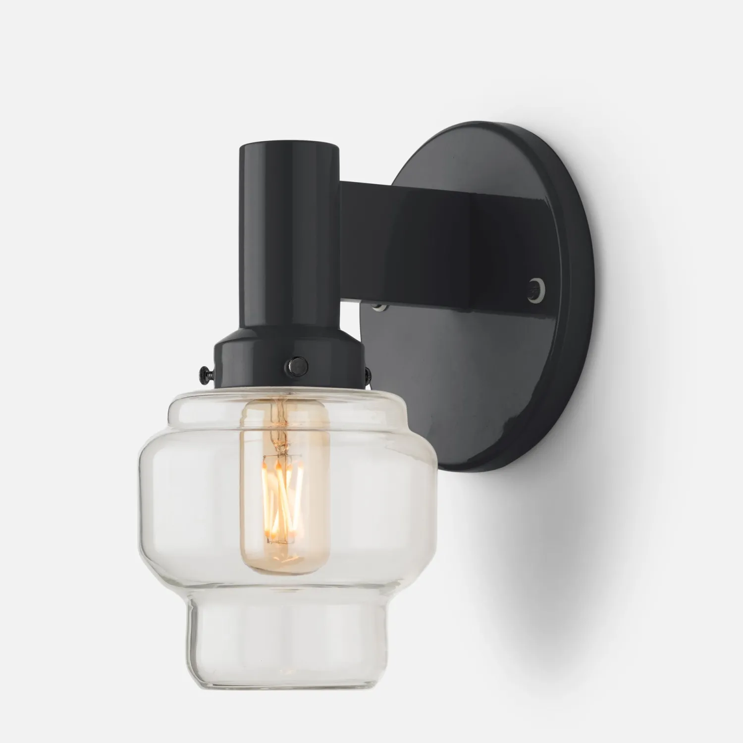 Schoolhouse Otto Sconce 2.25" Hot