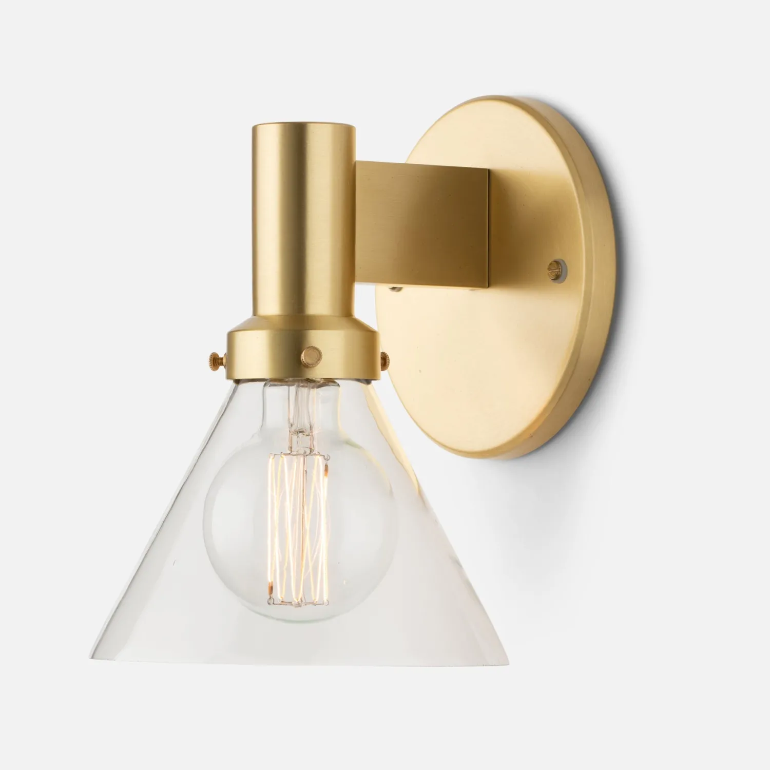 Schoolhouse Otto Sconce 2.25" Hot