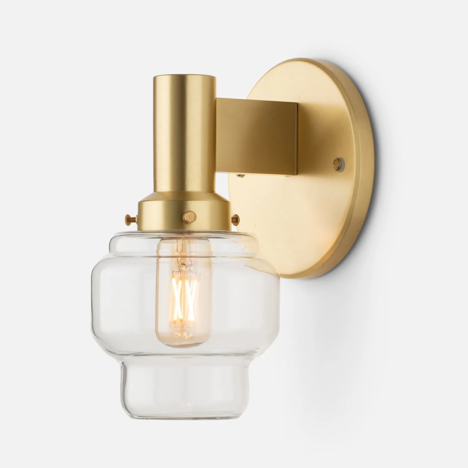 Schoolhouse Otto Sconce 2.25" Hot