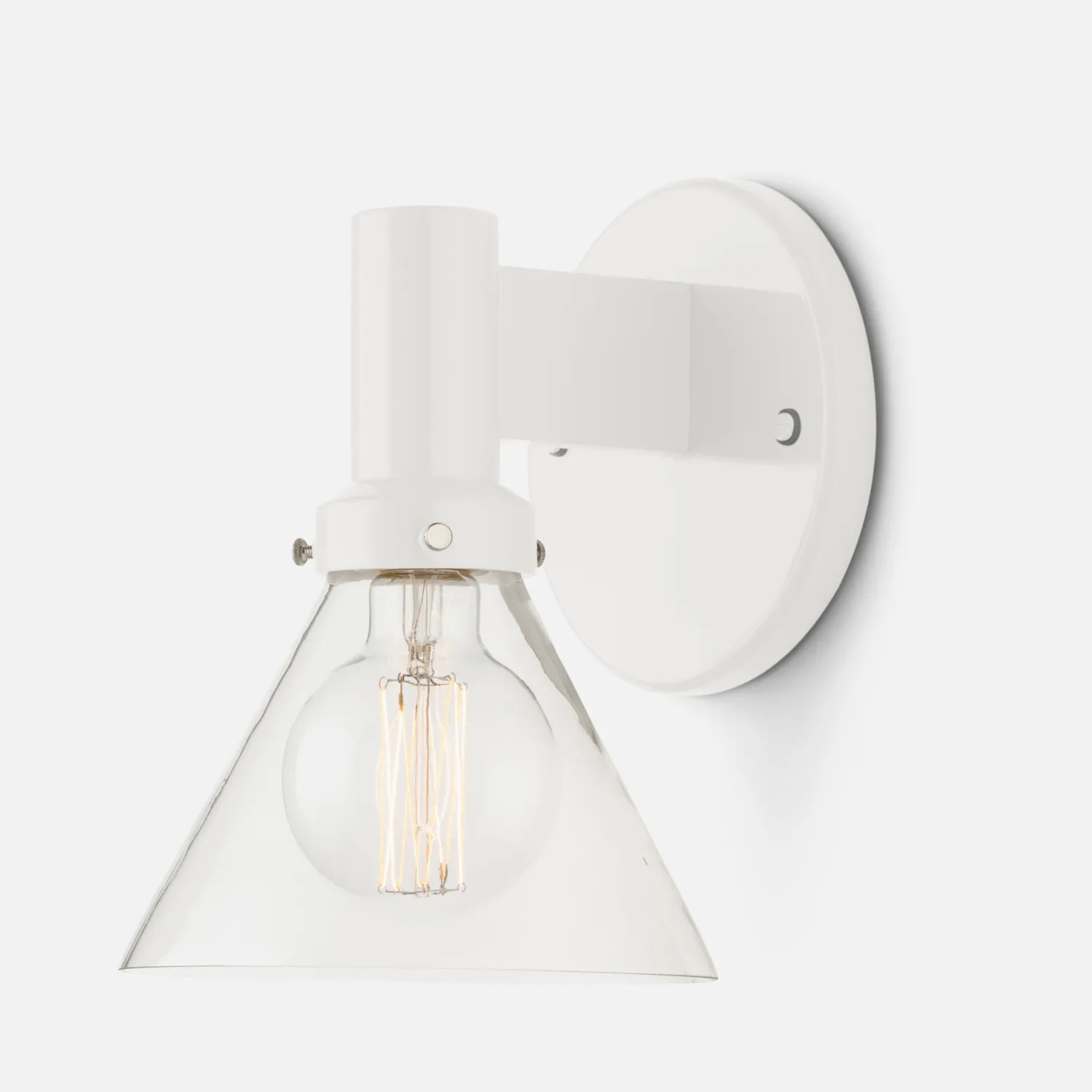 Schoolhouse Otto Sconce 2.25" Hot