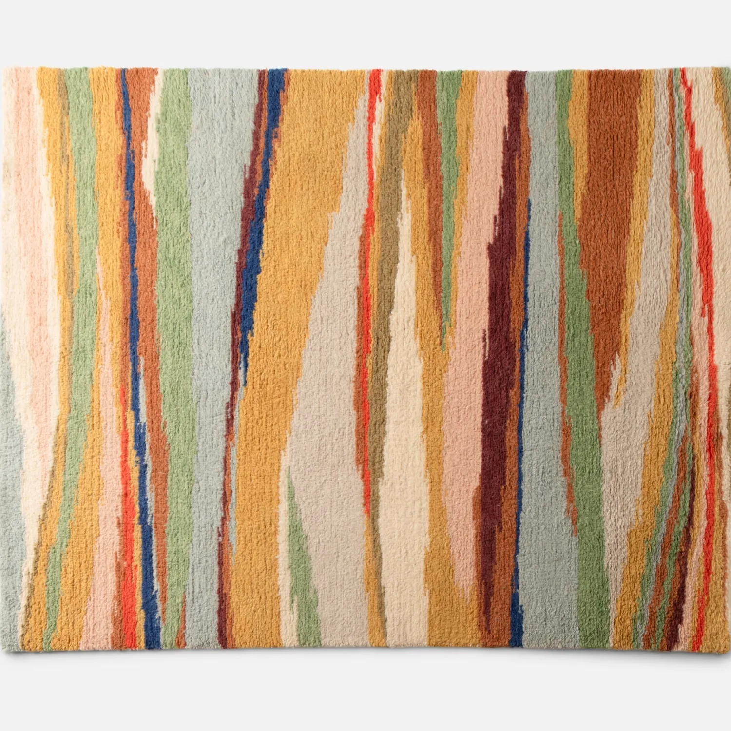 Schoolhouse Pastoral Shag Rug Outlet