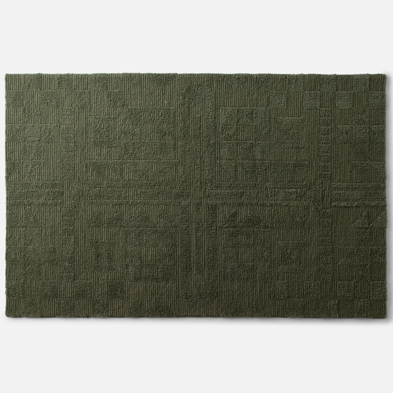 Schoolhouse x Rachel Murray Compass Star Textured Wool Rug Clearance