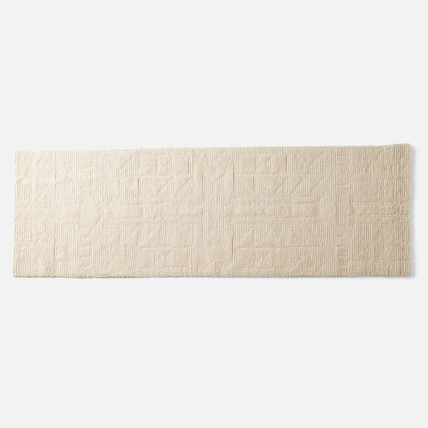 Schoolhouse x Rachel Murray Compass Star Textured Wool Rug Clearance