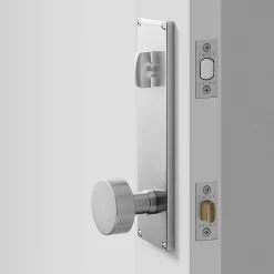 Schoolhouse Tate Door Set with Cylinder Knob Fashion