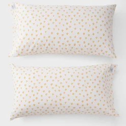 Schoolhouse Thistle Percale Pillow Case, Set of 2 Online