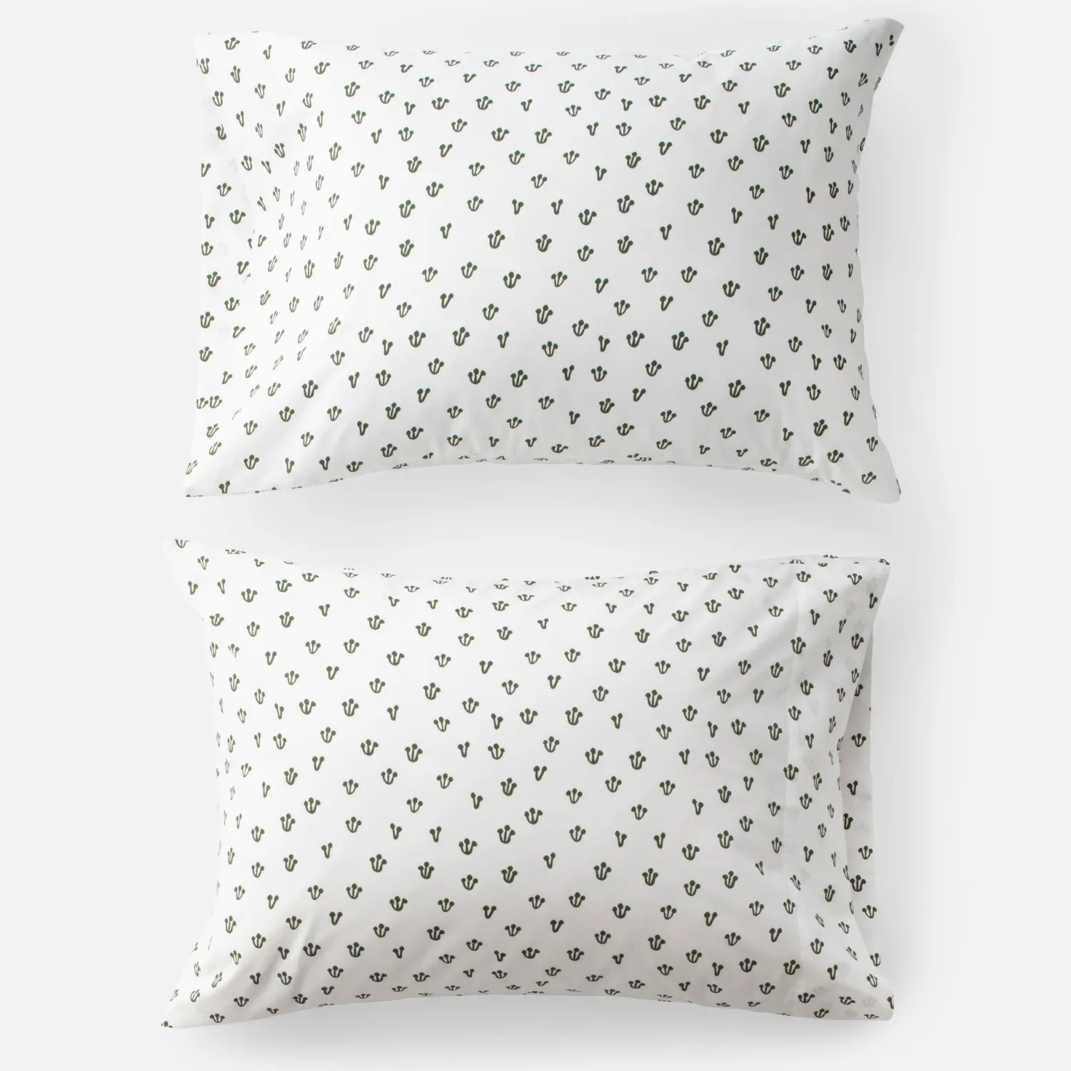 Schoolhouse Thistle Percale Pillow Case, Set of 2 Online