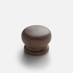 Schoolhouse Turned Wood Knob Fashion