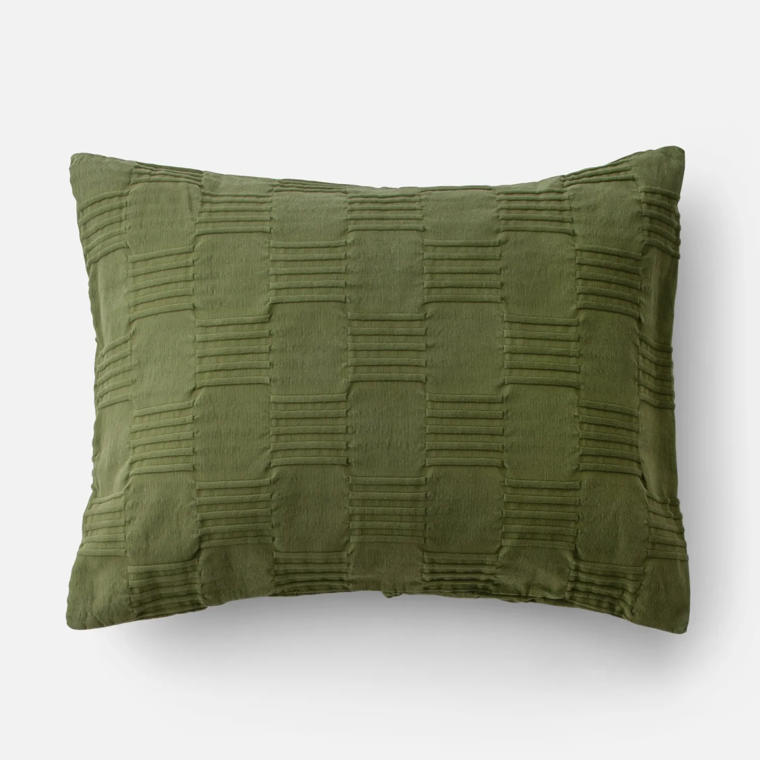 Schoolhouse Woven Tally Pillow Sham Online
